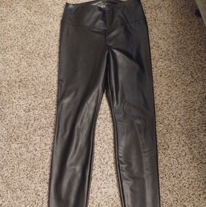 WHBM faux leather leggings